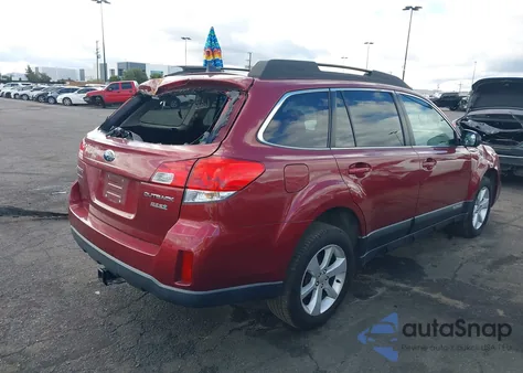 2014 Subaru Outback 2.5I Premium из США, поврежденный, VIN 4S4BRBCC9E3325733